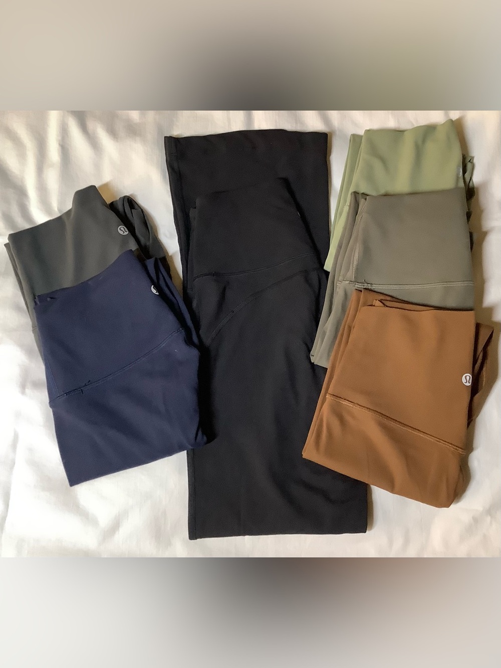 LULULEMON WOMENS LOT OF 6 LEGGINGS SIZE 4